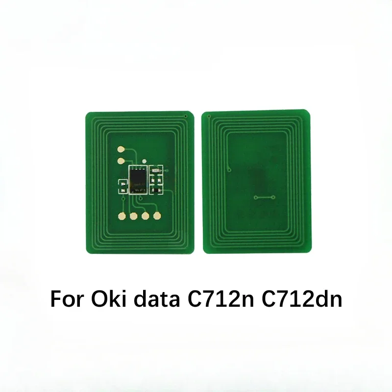 

Чип картриджа с тонером для Oki Data C712n C712dn 46507616 46507615 46507614 46507613 46507628 46507627 46507626 46507625