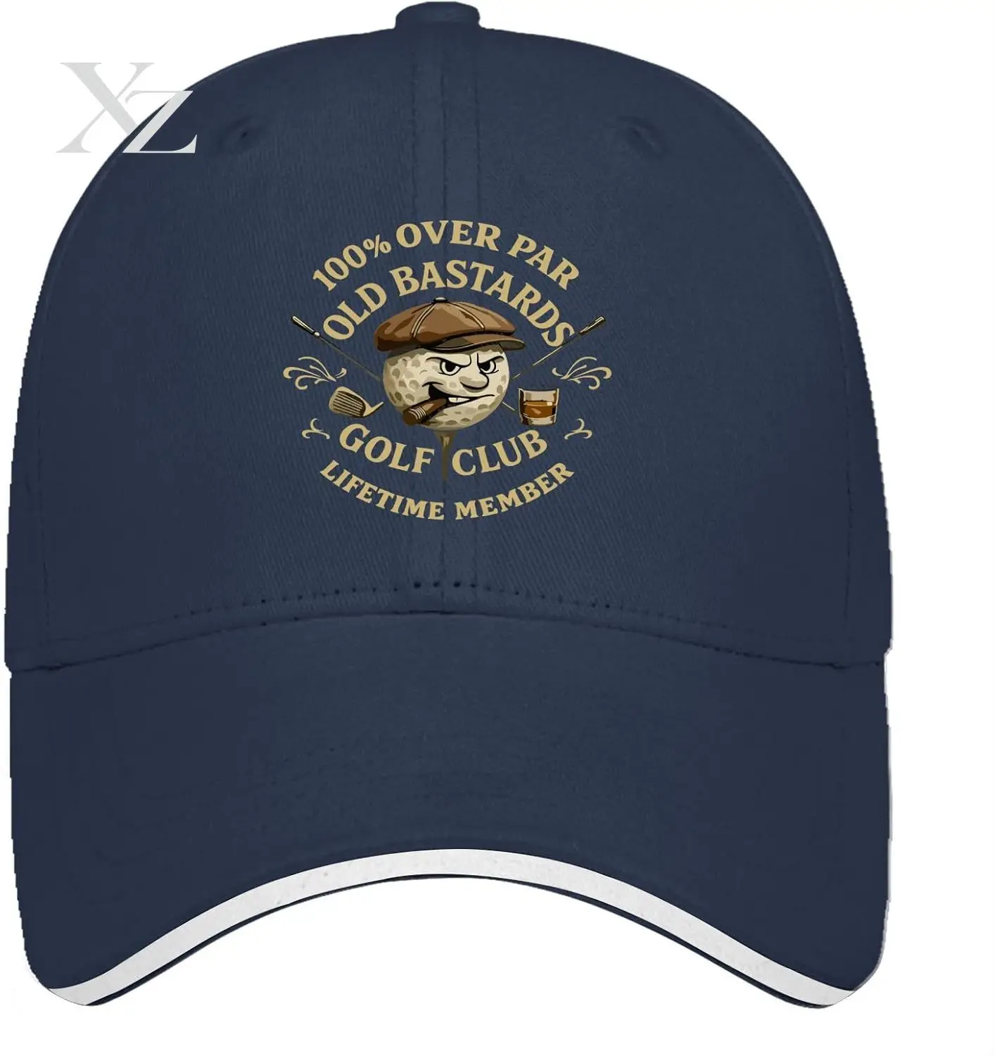 Old Bastards Lifetime Member Hat Golf Club Beach Cap