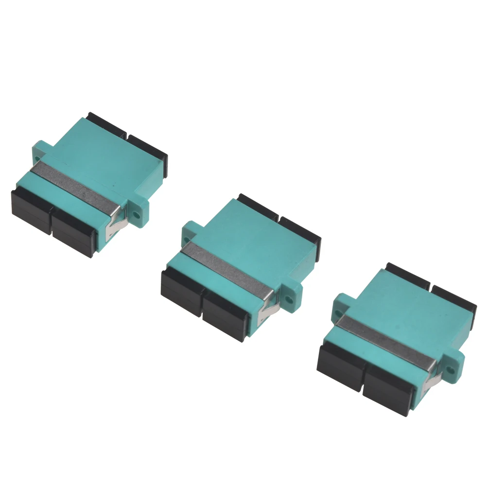 Fabriek Export Prijs Lenew Hot Koop Multimode Duplex Adapter Fibra Optik SC UPC APC DM DX FTTH Glasvezel Adapter