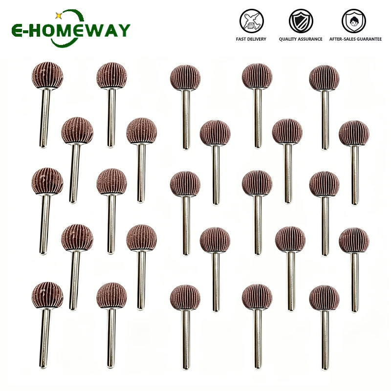 disco-abrasivo-a-lamelle-d20-a-forma-di-sfera-con-gambo-da-6mm-grana-60-80-120-180-testa-abrasiva-per-levigatura-e-molatura-utensile-rotante-per-trapano-a-mano