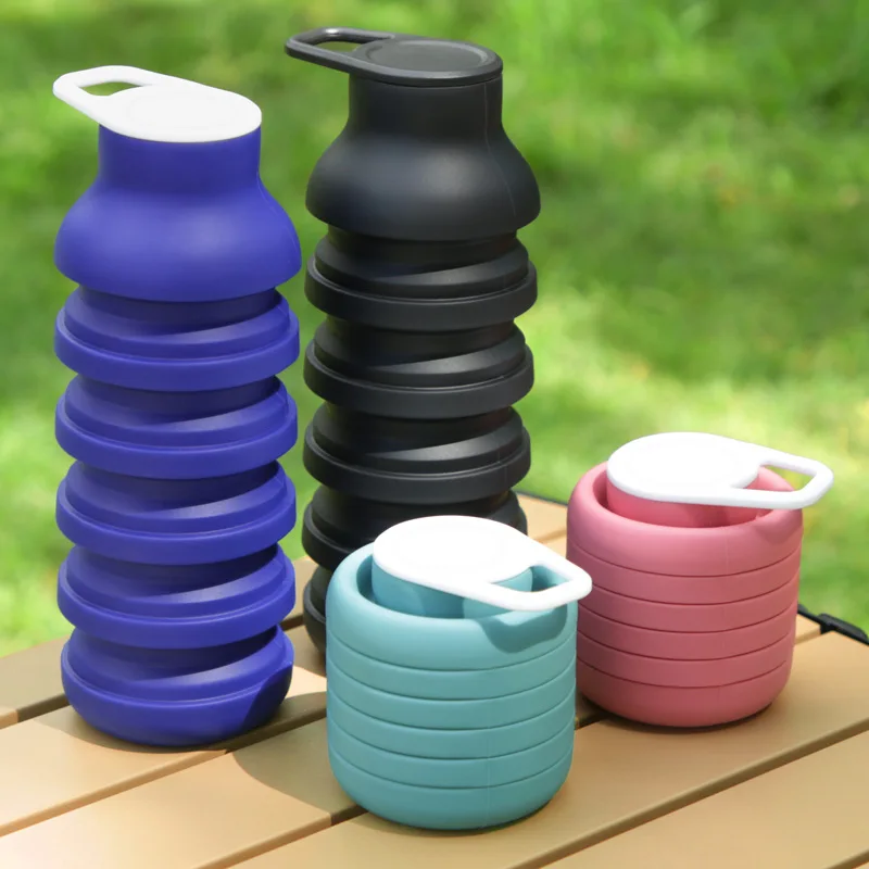 

Premium Silicone Collapsible Cup BPA-Free Food Grade Foldable Water Bottle for Hiking Gym Office 2025Eco-Friendly