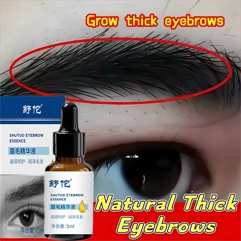 Eyebrow Fast Grow Serum Eyelash Hair Growth Anti Hairs Loss Products Prevent Baldness Fuller Thicker Lengthening Eyebrow Makeup