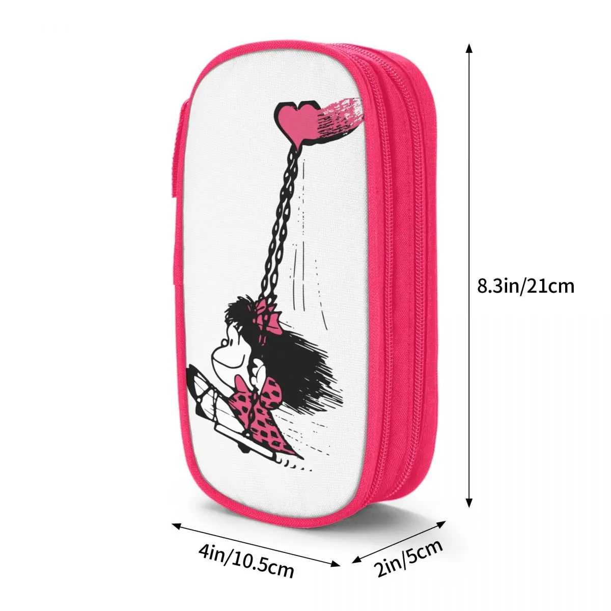 Креативный пенал Mafalda, пеналы Love You, ручка для студентов, большая сумка для хранения, школьный подарок, канцелярские принадлежности