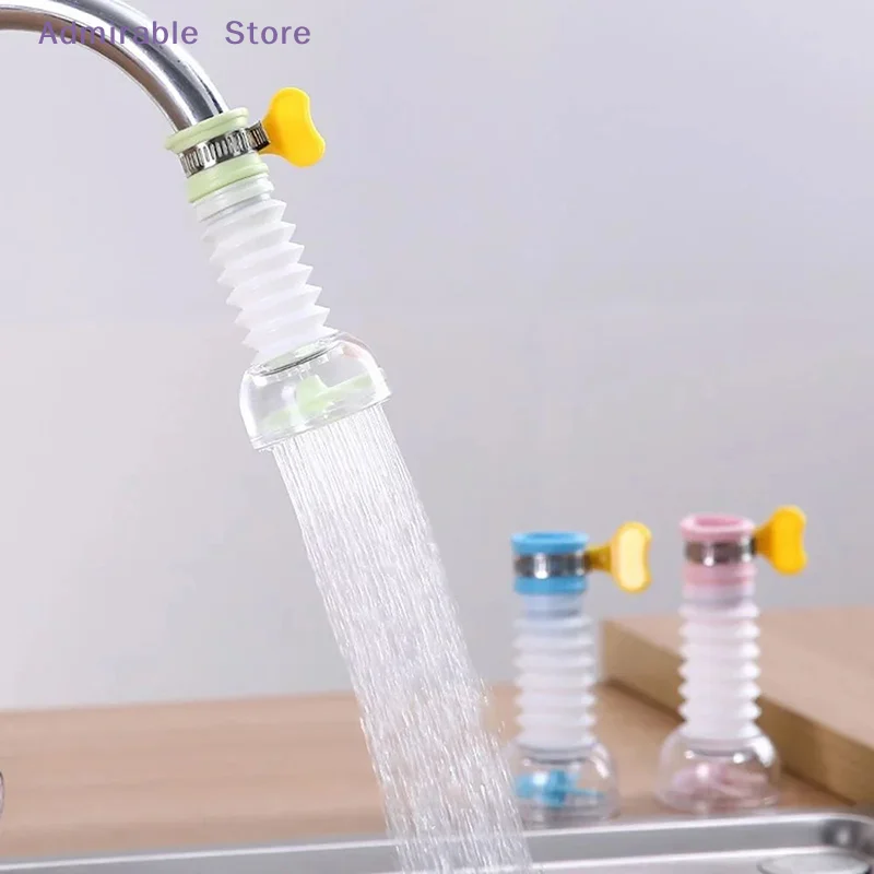 w360°Swivel Extension Kitchen Faucet Aerator Telescopic Hose Sprayer Filter Diffuser Water Saving Nozzle Bath Faucet Connector