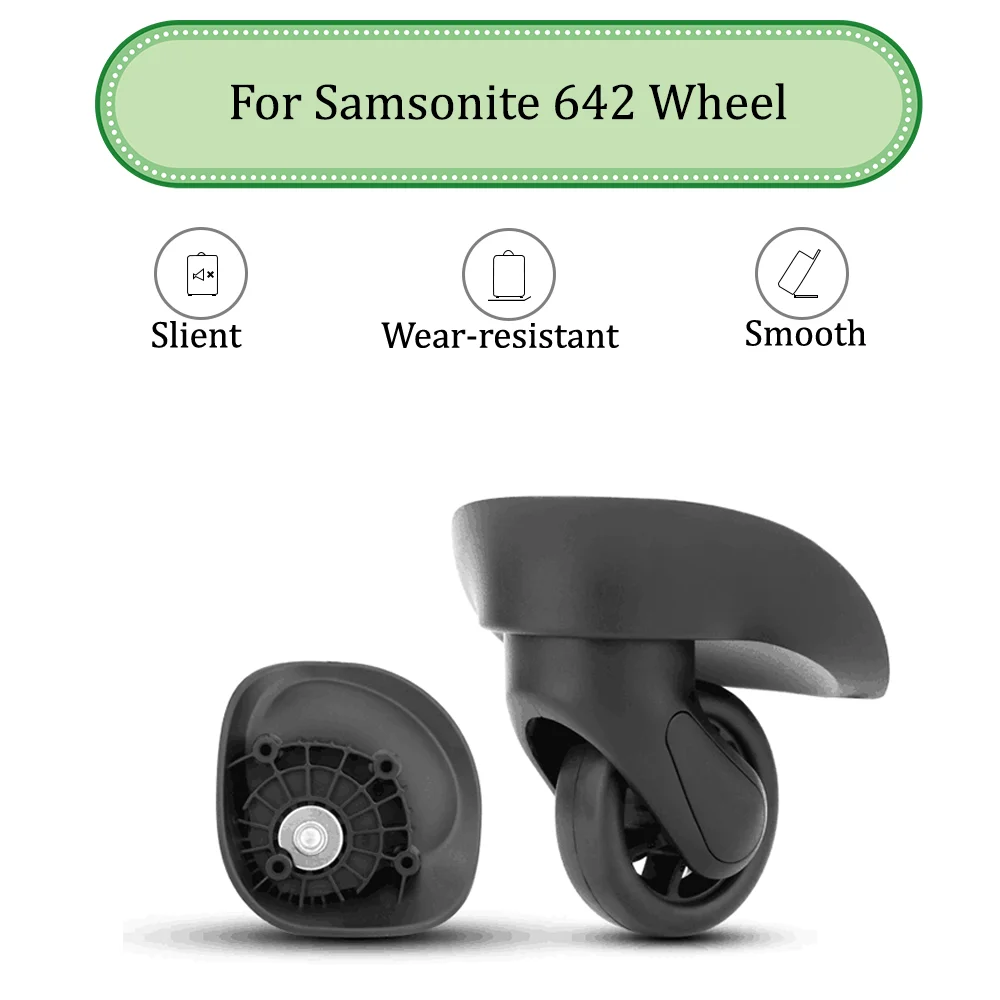 Suitable For Samsonite 642 Universal Wheel Replacement Suitcase Silent Smooth Shock Absorbing Durable Wheel Accessories Wheels