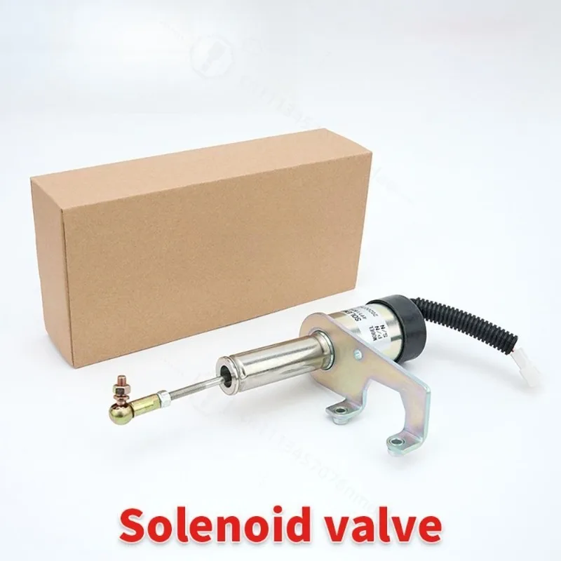 12V 24V Solenoid Valve 4911834 Engine Shutdown Actuator Generator Maintenance Replacement Spare Parts