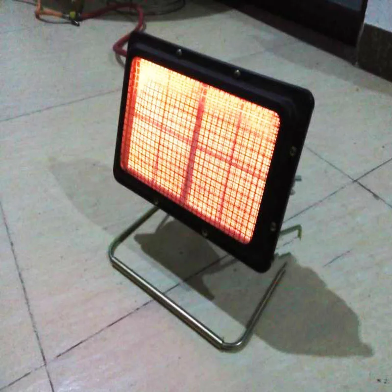 Calentador de Gas infrarrojo para interiores, Mini estufa de calefacción de Gas Natural de propano para el hogar
