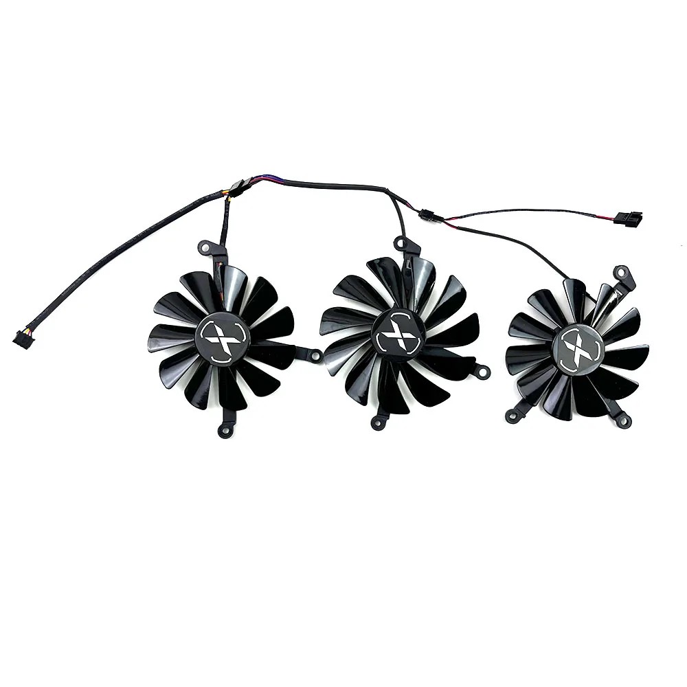 XFX 95MM 85MM RX6700XT CF1010U12S Graphics Card Fan for XFX SPEEDSTER SWFT 309 AMD Radeon RX 6700XT OC Cooling Graphics Fan