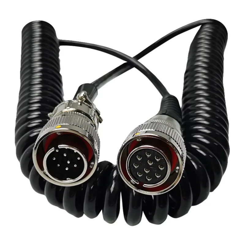 

2143056 Spiral Cables 0.5M 10 Pin -10 Hole for W195 W200 Single Screen Depth Controller
