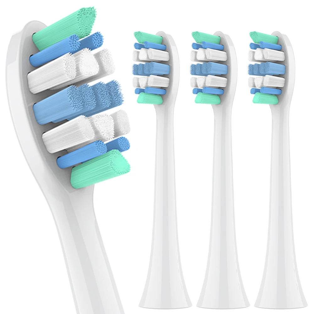 4 8 12 20 Stuks Vervangende Opzetborstels Compatibel Met Philips Sonicare Elektrische Tandenborstel, Medium Zachte Tandenborstelkop Navulling-image