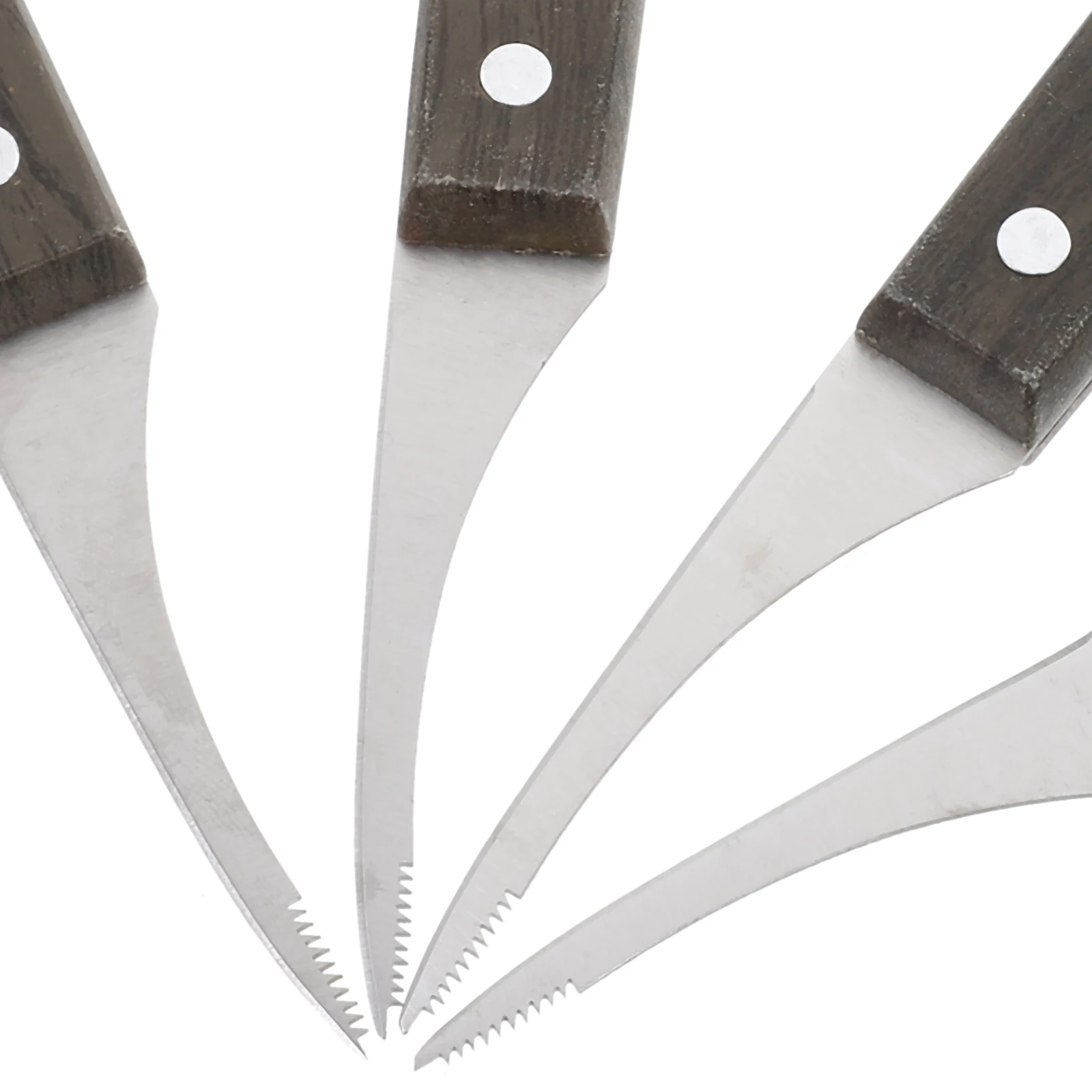 

4pcs Shrimp Cutter Thread Scraper Ergonomic Fish Scaler Daily Cleaner Kitchen Supplies Stainless Steel Shrimp Peeler R om Color