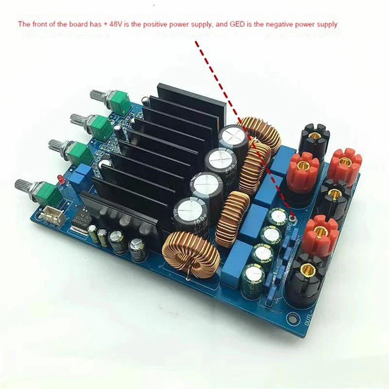 TAS5630 2.1 Digital Power Amplifier Board (300W+150W+150W) HIFI High-Power Amplifier For Enthusiasts