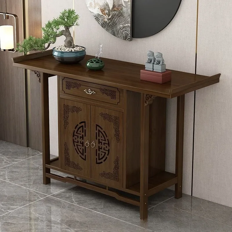 able Chinese heightened table Tribute Corridor side Zen entrance hall Entrance