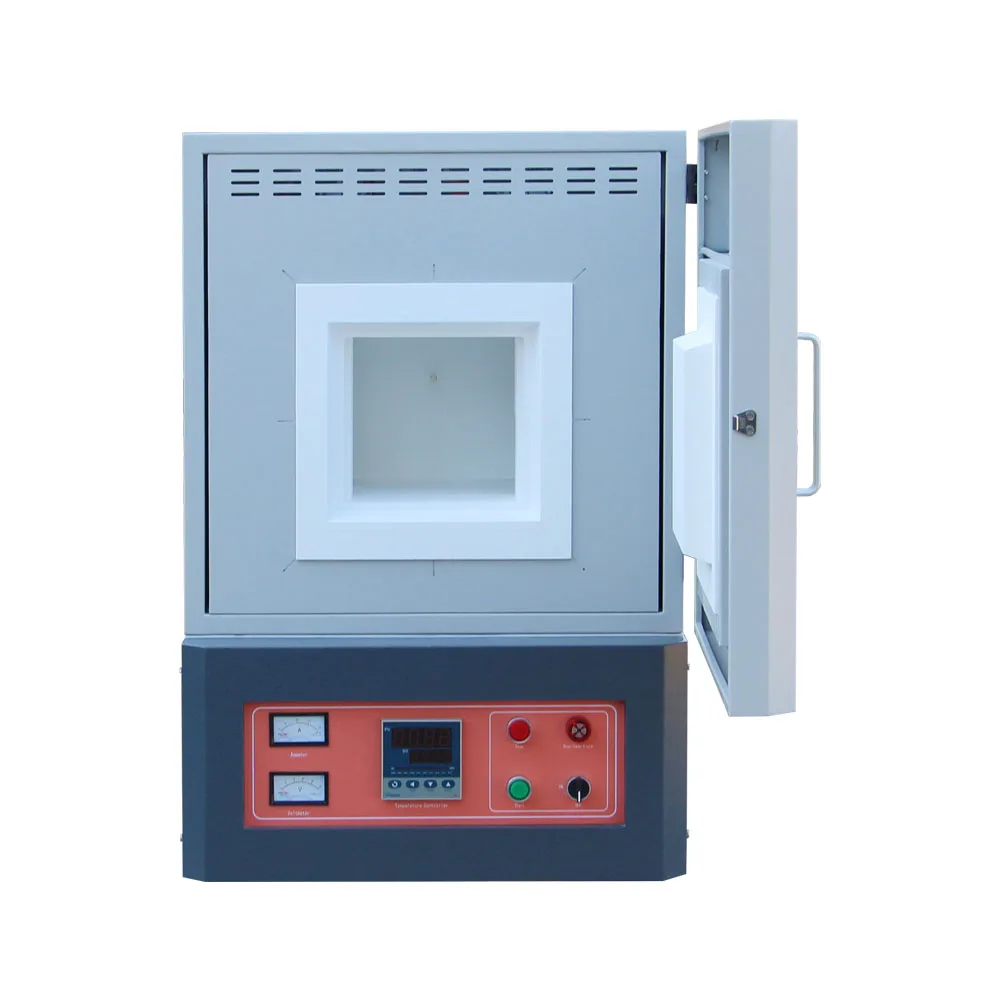 1700C High Temperature Box Ceramic Fiber Chamber Cylinder Alumina Heater Equipment Muffle Furnace Kiln Heating Chamber