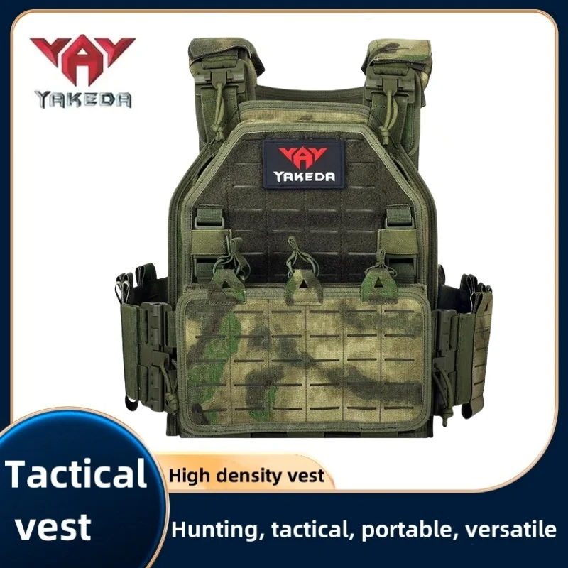 Kamizelka taktyczna YAKEDA Outdoor Hunting Plate Carrier Ochronna regulowana kamizelka Airsoft Carrier Sprzęt bojowy 6094 kamizelka