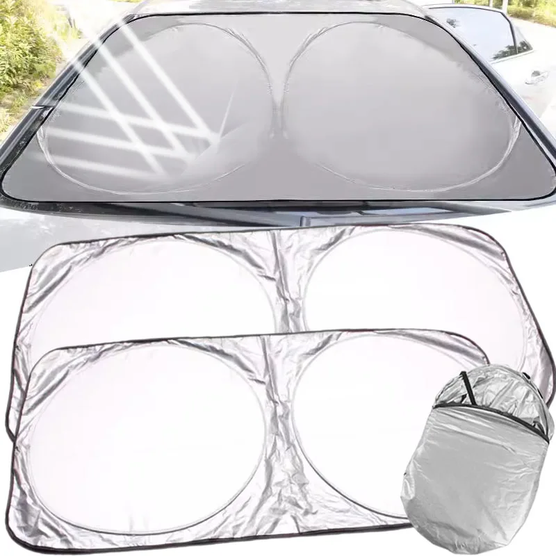 

Car Windshield Sun Shade Covers for Front Window Sunscreen UV Protector Parasol for Car Summer Sunshade Accessories