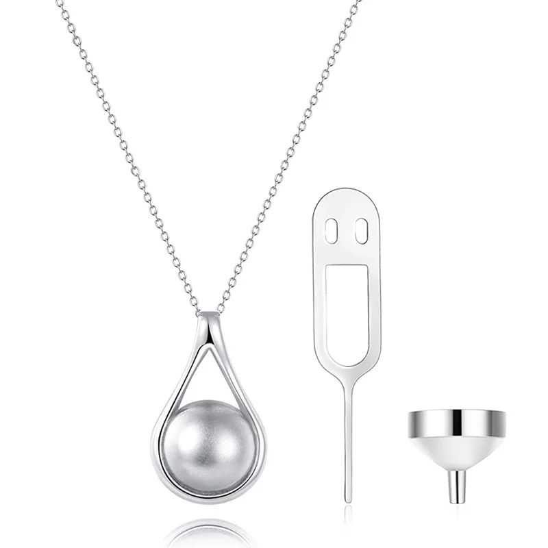 Warehouse 925 Sterling Silver Urn Pendant Sterling Silver Urn Necklace Pet Urn Cremation Jewelry Silver Necklace Pendant
