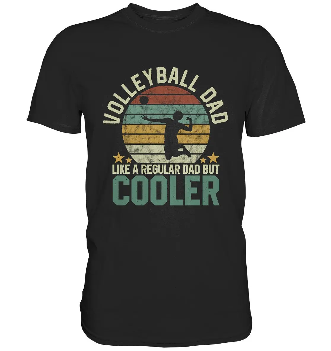 Volleyball Beach Papa Dad Father'S Day T Shirt