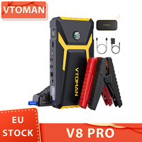 VTOMAN V8 PRO 3000A Car Jump Starter, 24 Months Standby Time, LCD Screen, for Up 8.5L Gas and 6.5L Diesel Engines
