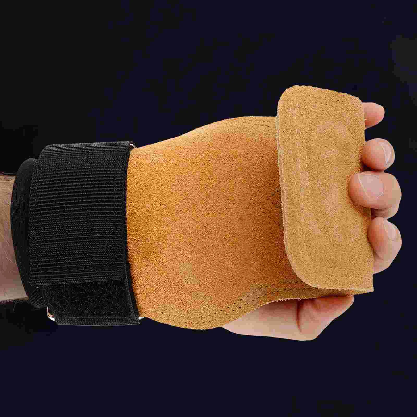 

2Pcs Fitness Wrist Straps Grip Bands for Weightlifting Gym Hand Support Breathable Wraps Lifting Aid Stable Fit