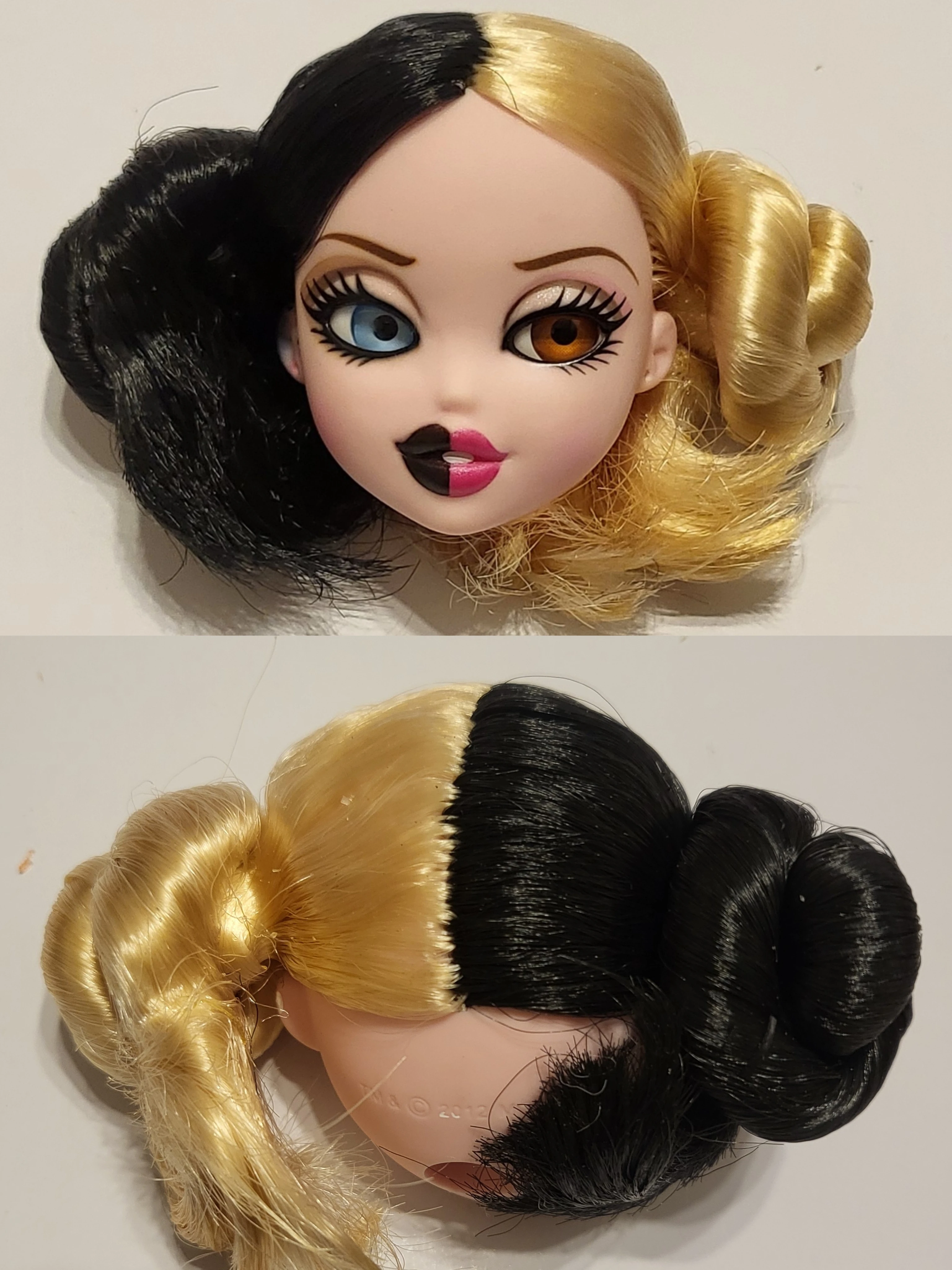 دمية أزياء براتز الزجاجية الأصلية، إصدار محدود، لعبة رأس الدمية للفتيات، هدية عتيقة