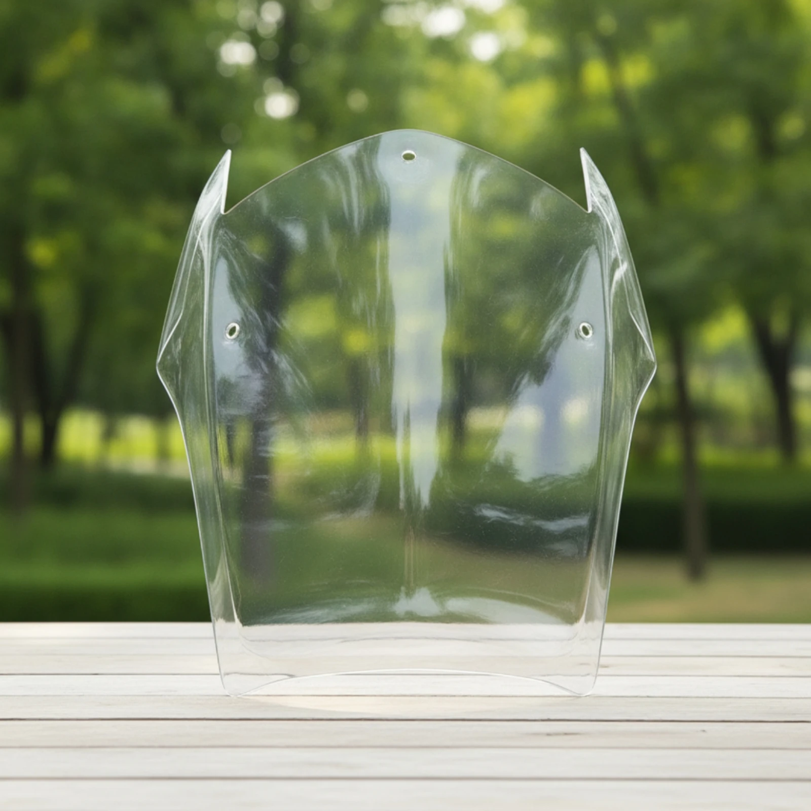 Motorcycle Windshield Clear Touring Windshield Touring Windscreen Easy Installation Scratch-Resistant for Commuters, Road Riding