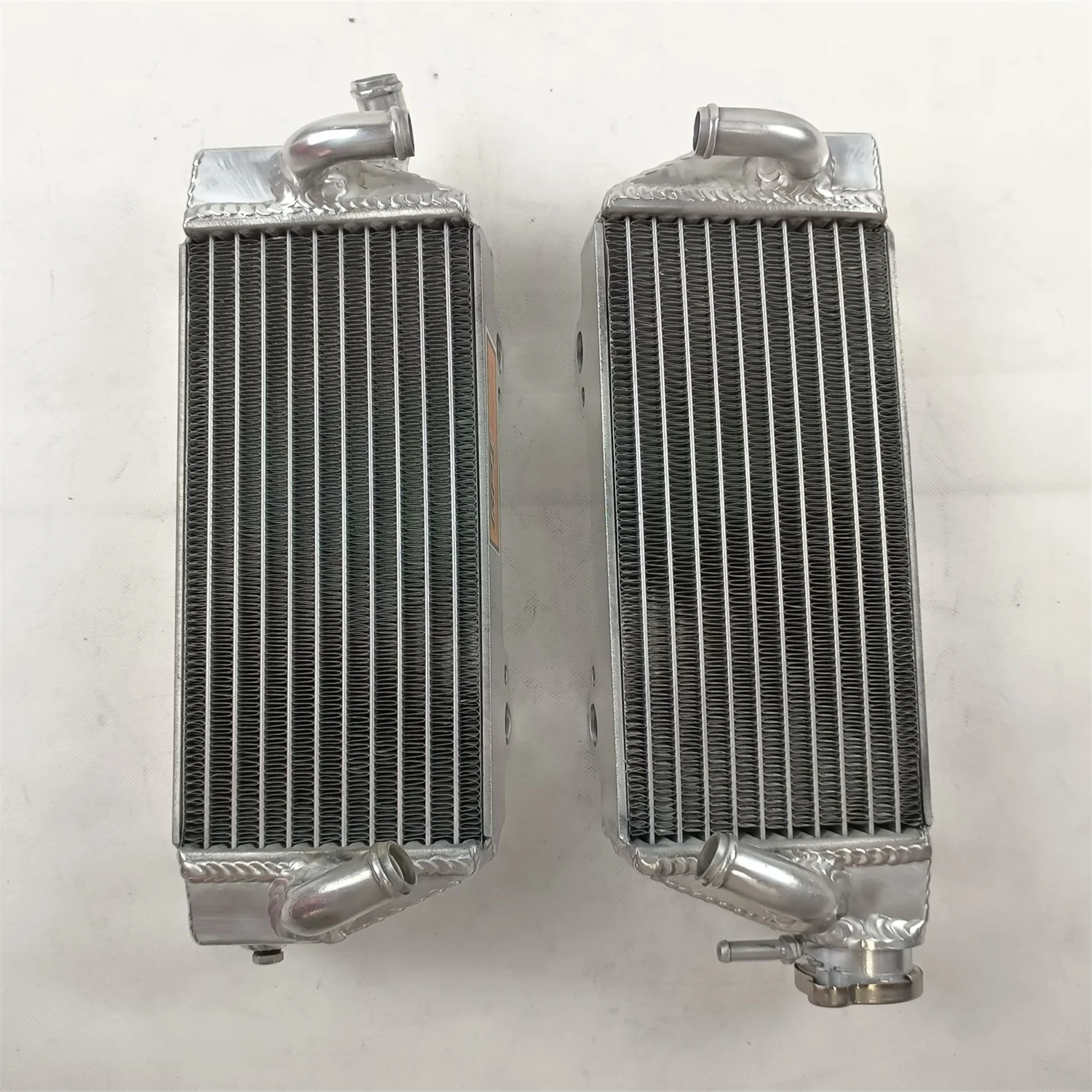 For 1998-2007 KTM 125/200/250/300 SX/EXC/XC/MXC Aluminum Radiator Cooler Cooling Coolant 1998 1999 2000 2001 2002 2003 2004 2005