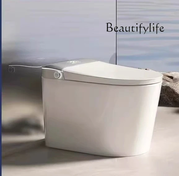 Smart toilet No water pressure limit Double water channel instant type Built-in foam shield Integrated automatic toilet