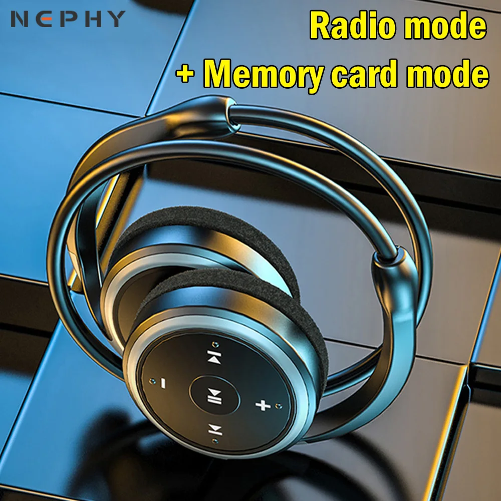 Wireless Bluetooth Headphones with FM Radio & TF Card product image from NOVA18