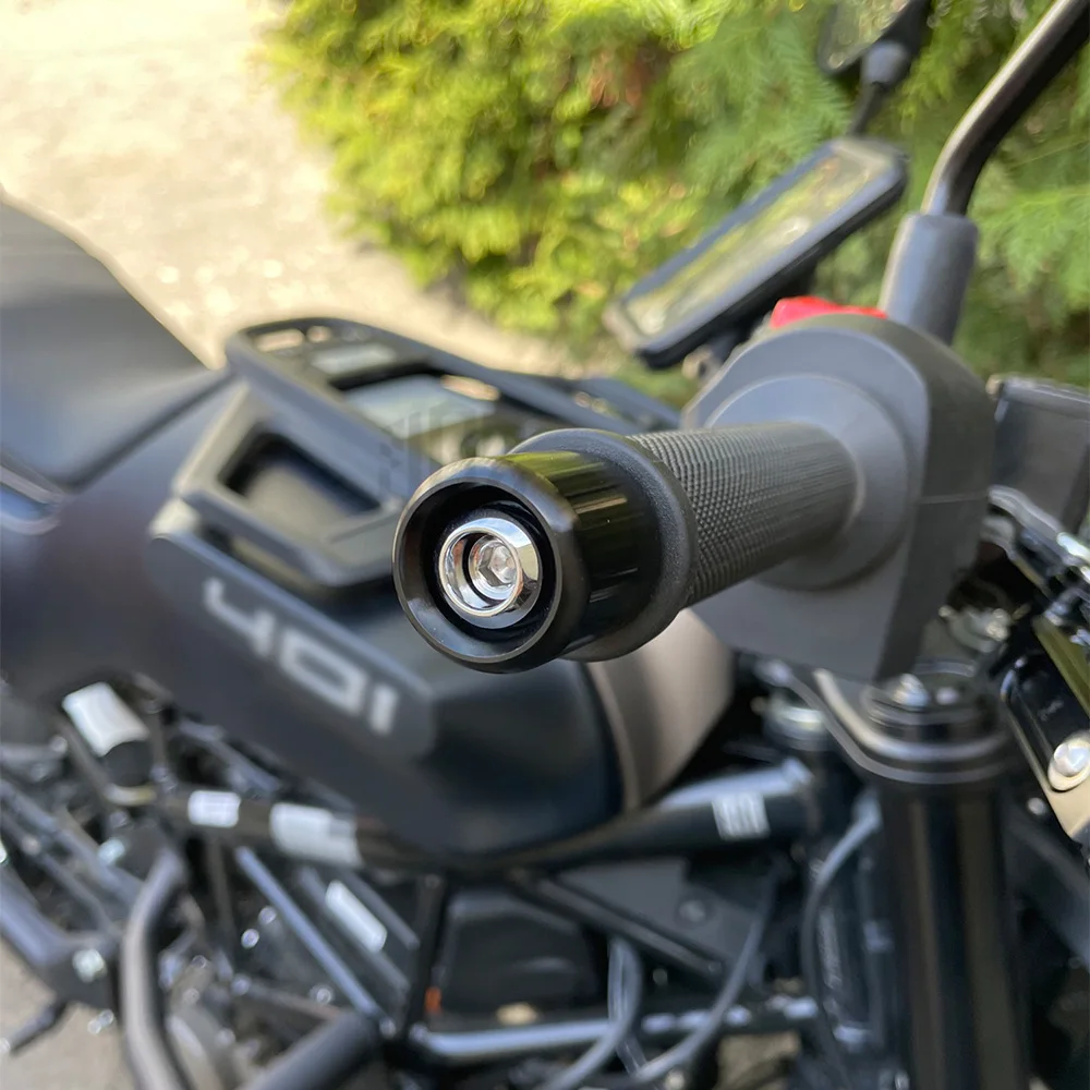 Motorcycle CNC Aluminum Balance Sliders Handlebar Grip Bar End Plug For Husqvarna Svartpilen 250 401 701 2013 - 2022 Accessories