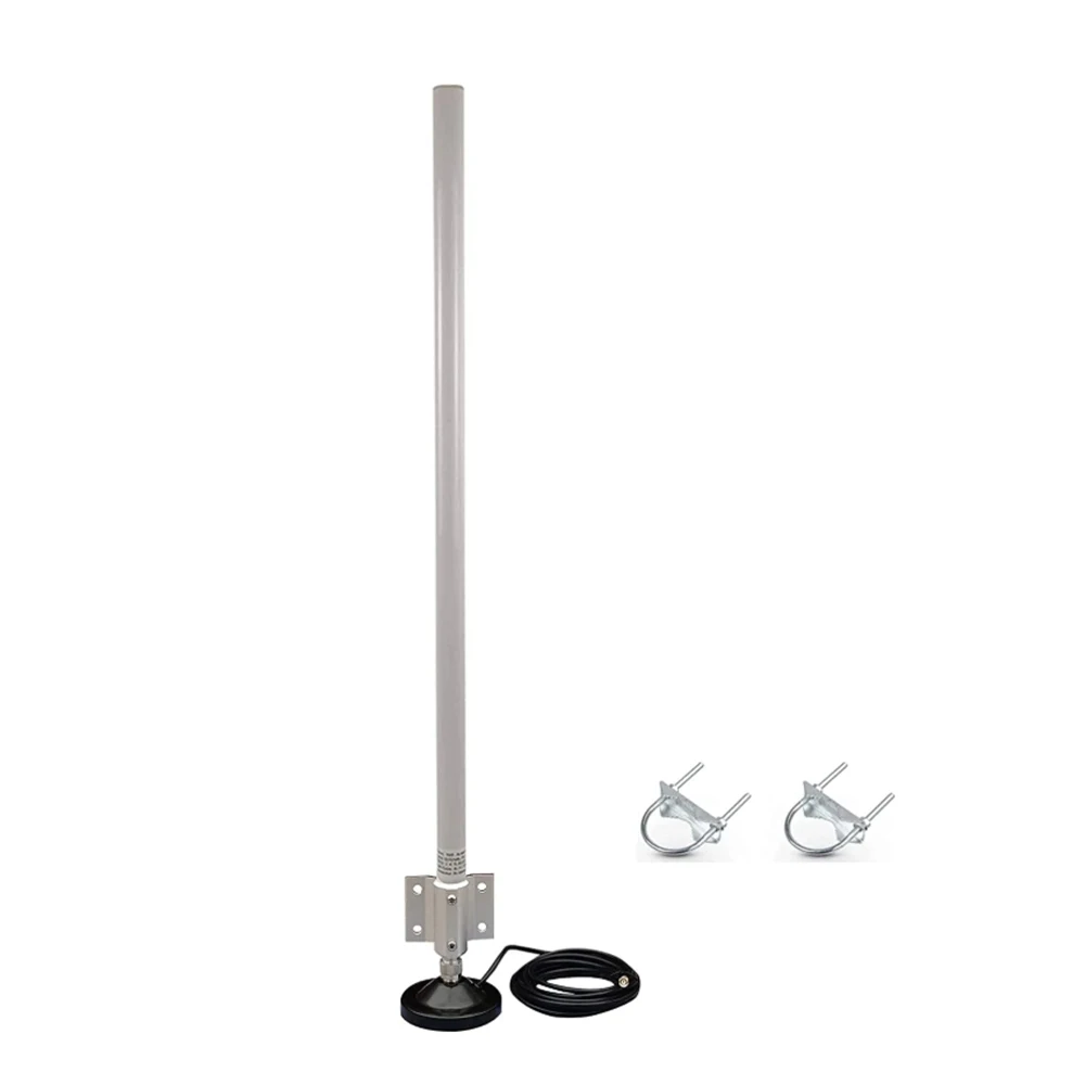 Dual Band WiFi Antenna Long Range 2.4GHz 5.8GHz 12dBi with RP-SMA Magnetic Base 3meters Cable for WiFi Router/FPV UAV Drone etc