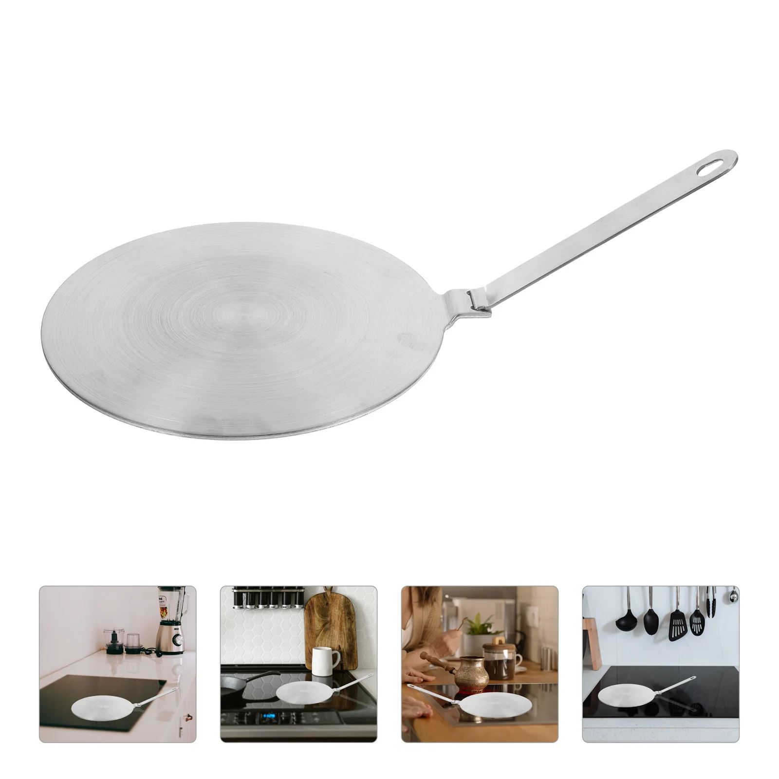 

Heat Diffuser Plate Induction Cooktop Adapter Stainless Steel Converter For Even Heat Distribution Cooking Efficiency