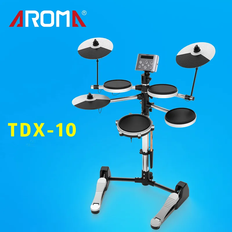 Complete Electronic Drum Kit Pad Set W/ Module - Aroma Made From Percussion Factory