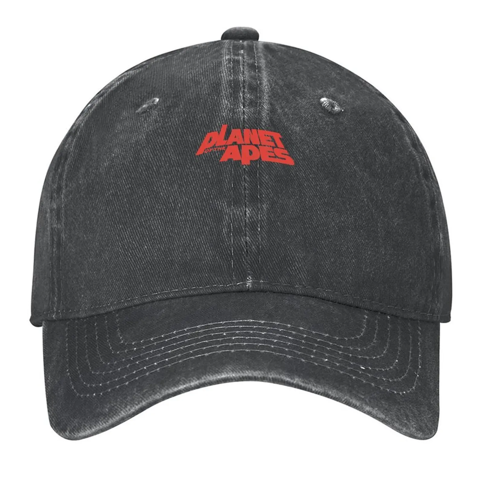 

Planet of the apes vintage red logoessential t shirt Baseball Cap Visor fun hats Ball Cap Big Size Hat Caps For Women Men's
