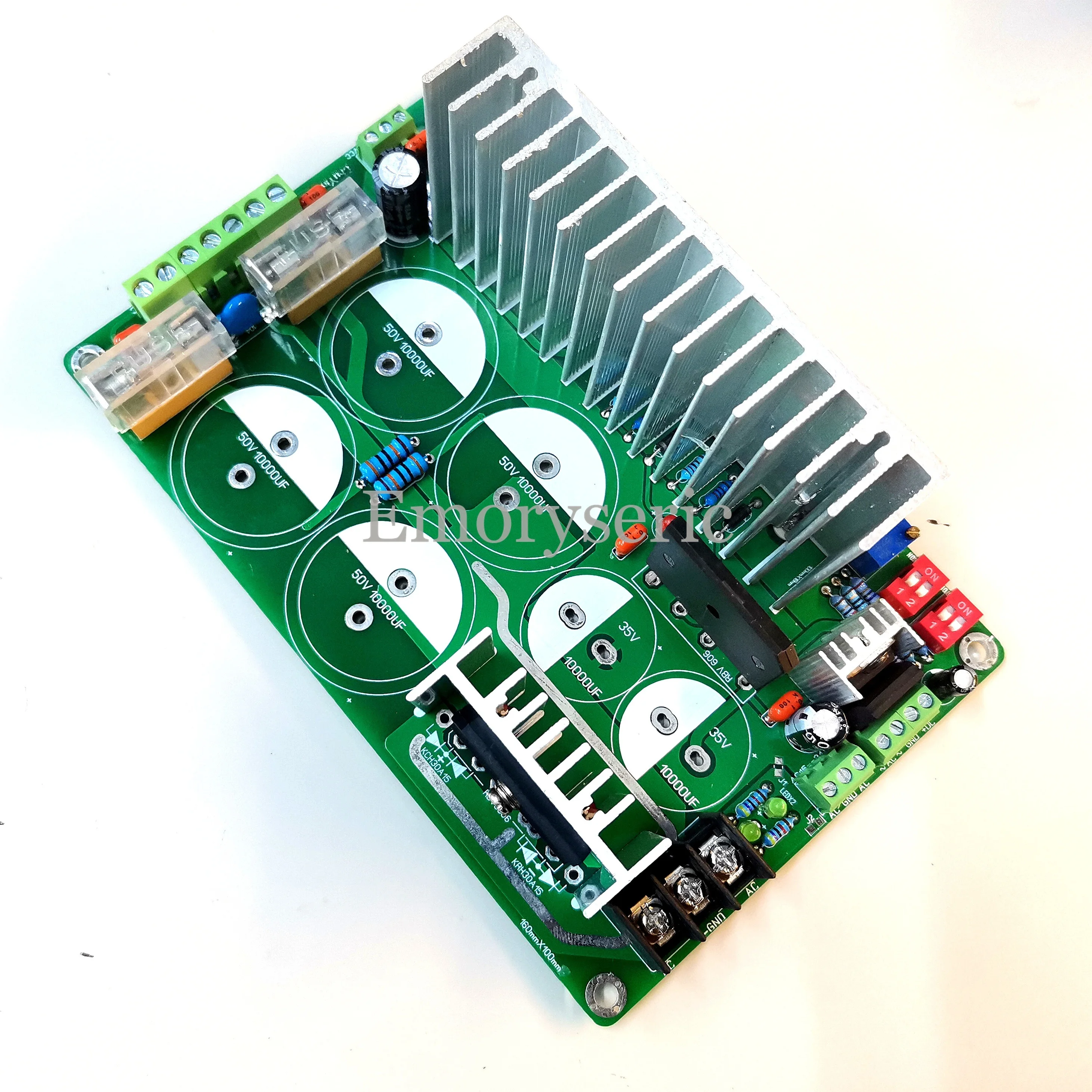 

High Power Rectifier Filter & Class A Parallel (Shunt) Power Supply Board with Aux for DIY Integrated Amplifiers