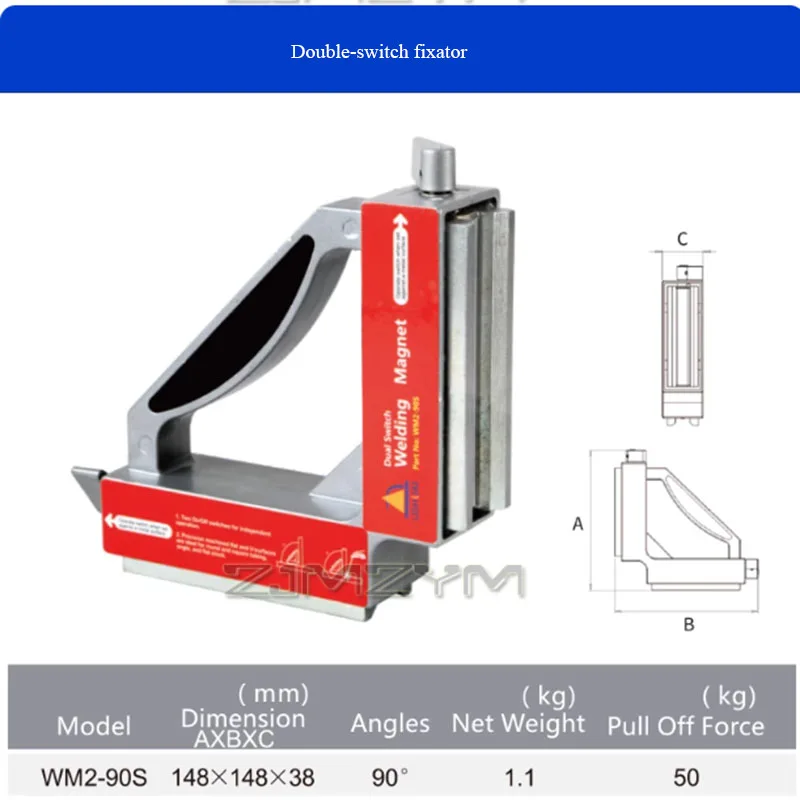 abrazadera-de-posicion-magnetica-fuerte-90-del-fijador-120kg-del-iman-de-soldadura-del-interruptor-doble-°-iman-cuadrado-encendido-apagado-fuerte-soporte-magnetico-de-neodimio
