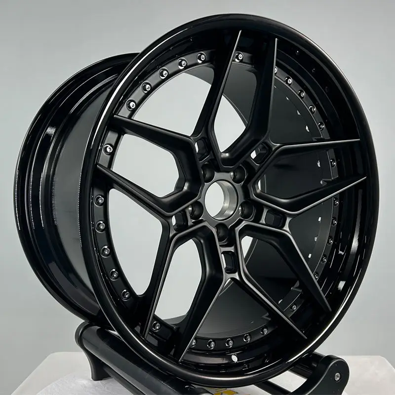 

SY-1007 2-Pieces Concave Popular High Quality 18 19 20 21Inch Forged Alloy Car Wheels 5x112 5x114.3 for for Porsche Panamera Rim