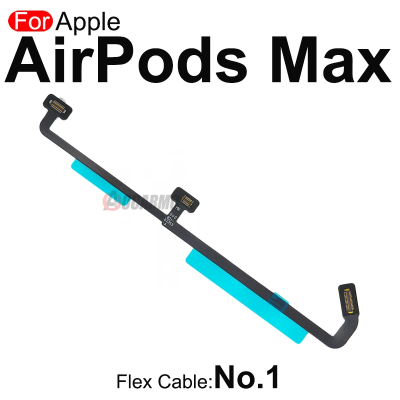 Aocarmo Kabel Flex do AirPods Max A2096, Mikrofon z Redukcją Szumów do Rozmów, Część Zamienna 821-01911-A — zdjęcie produktu 4
