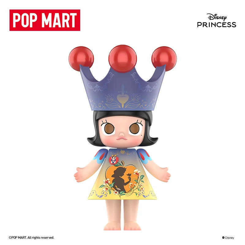 Echte Popmart Mega Royal Molly 400% Sneeuwwitje Stijlvolle Decoratie Verjaardagscadeaus Voor Meisjes Modieus Cadeau Mysterieus