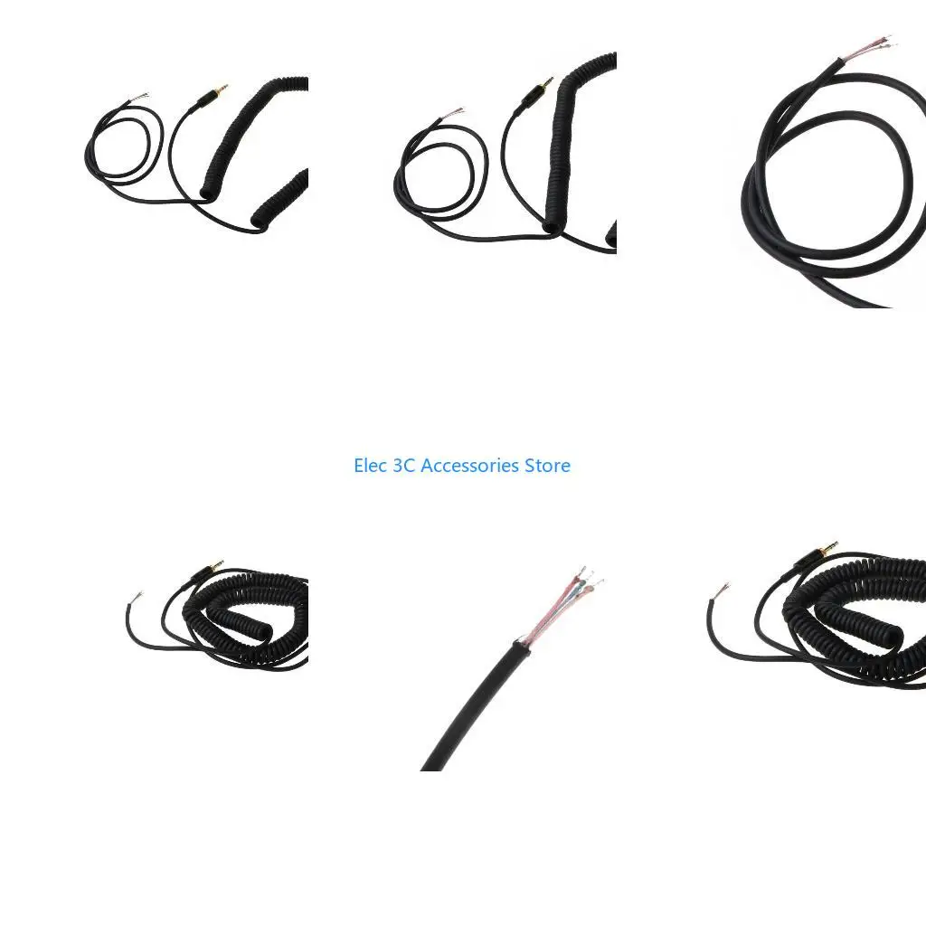 Y51A High-quality Material ABS Headphone Cable for ATH-M50 ATH-M50s for  MDR-7506