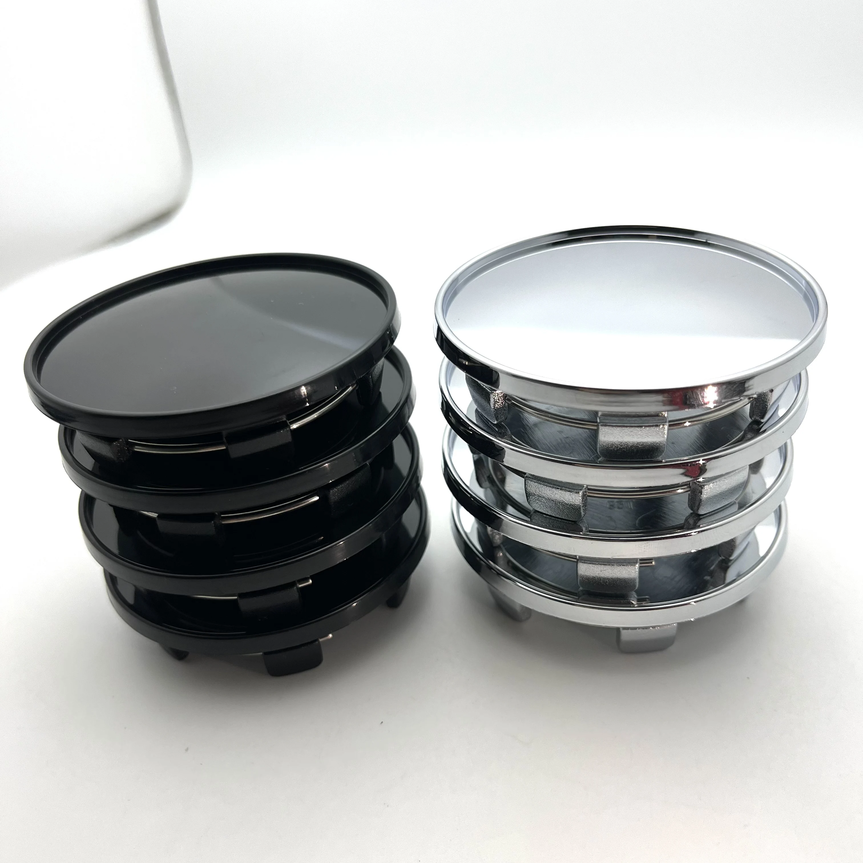 4Pcs 69mm blank T69 Car Hub Cap Rim Hubcap Cover General  Wheel Hub Center Cap Suitable 65mmBadge Stickers FitFor audi A6L A6 A7