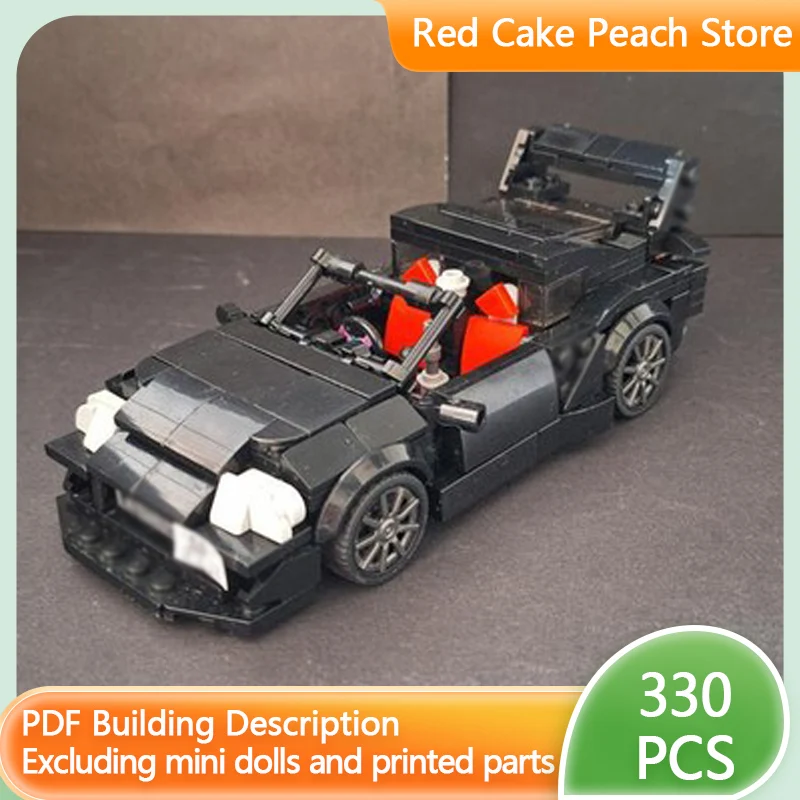 

Speed Racing Car Model MOC Building Bricks MK4 Convertible Sports Car Modular Technology Children Holiday Gift Assemble Toy Suit