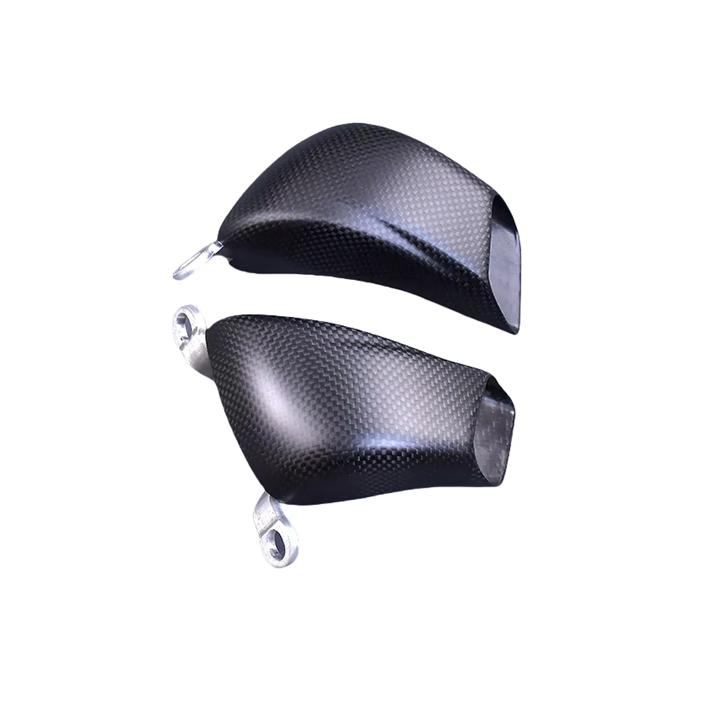 For Augusta TV MV800 Carbon Fiber Brake Disk Cooler Air Duct Brake Intake Cover Cooling Cover Fairings Motorcycle Parts