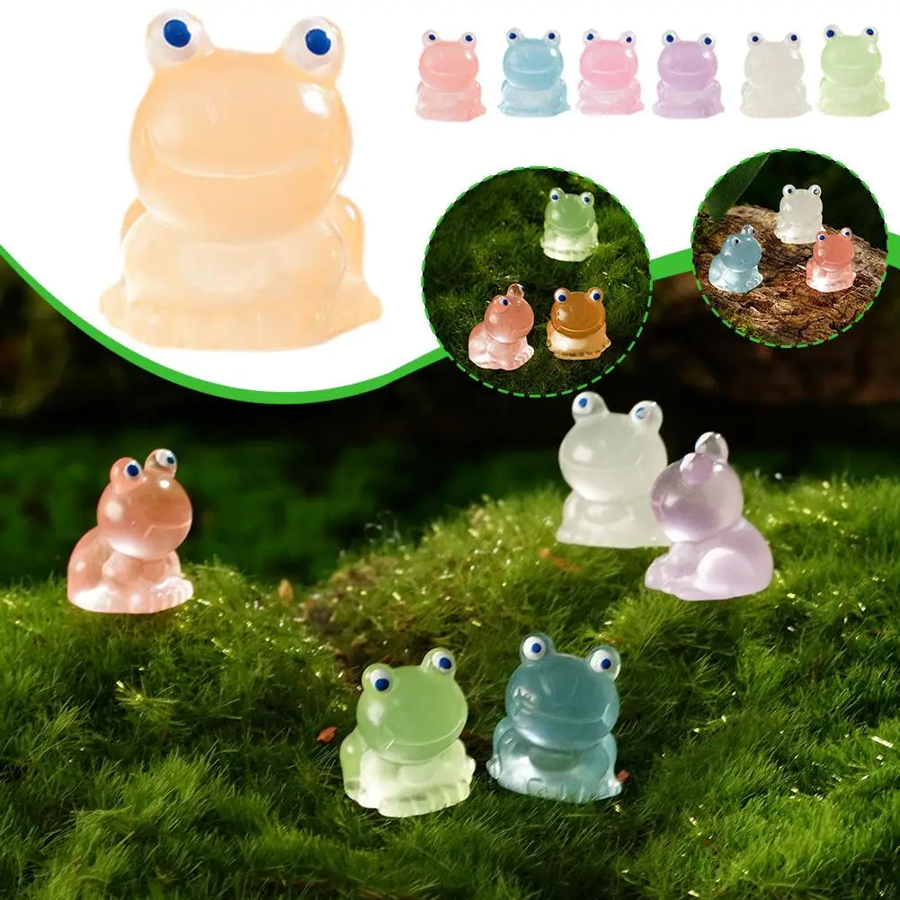 Miniatur Resin Mini S, 100 buah patung kecil lucu miniatur lumut Model lanskap untuk taman rumah De R8f4