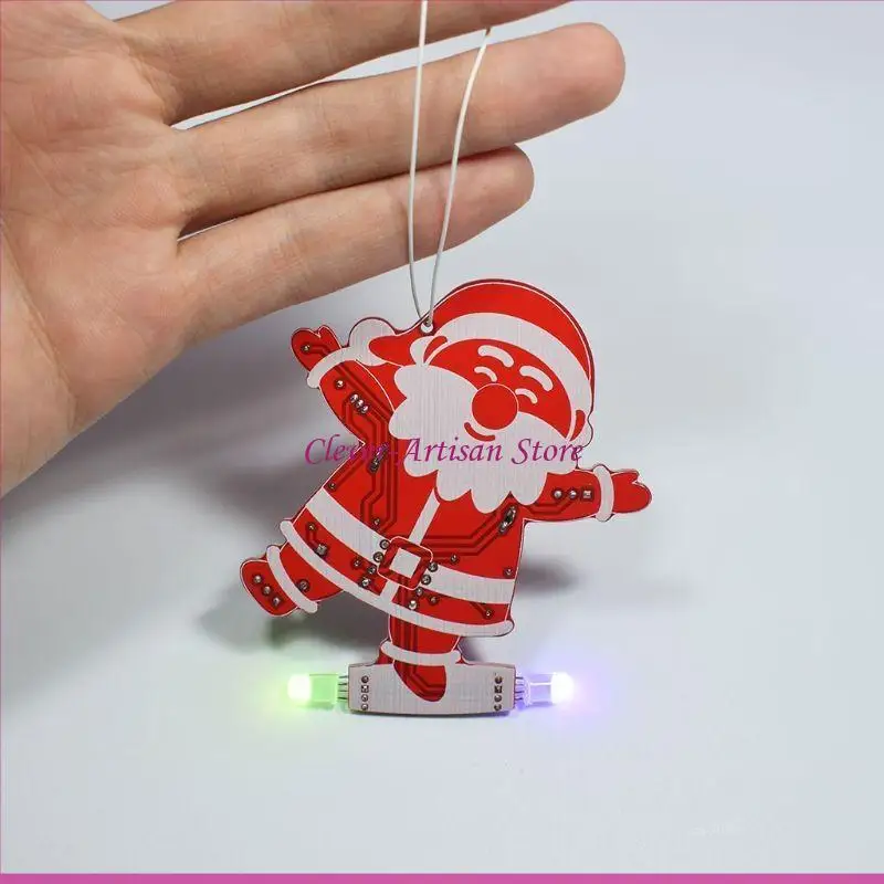 

E06B Lovely Electronic DIY Санта -Клаус Рождественская елка