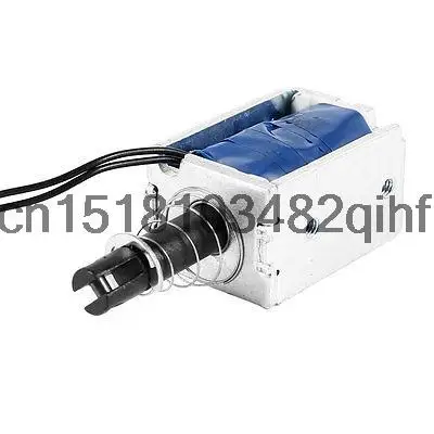 

1mm 350g 6mm 160g Push Type Linear Lift Electromagnet Solenoid DC 12V 3A 36W