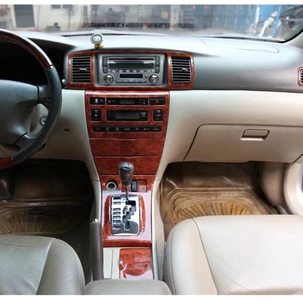 YAQUICKA For Toyota Corolla 2004-2006 LHD RHD Car Gear Shift Panel Frame Trim Styling Interior Auto Moldings