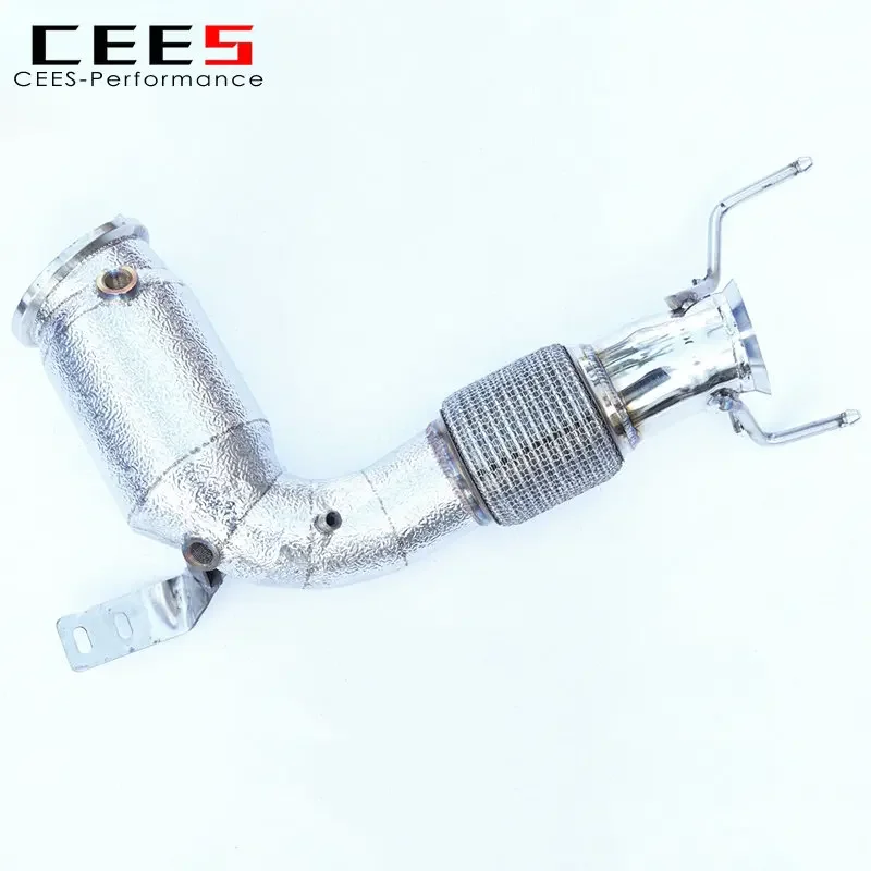 

CEES High Performance Stainless Steel Downpipe for BMW 120I 1.6T 2016 - Cat Back Exhaust System Upgrade