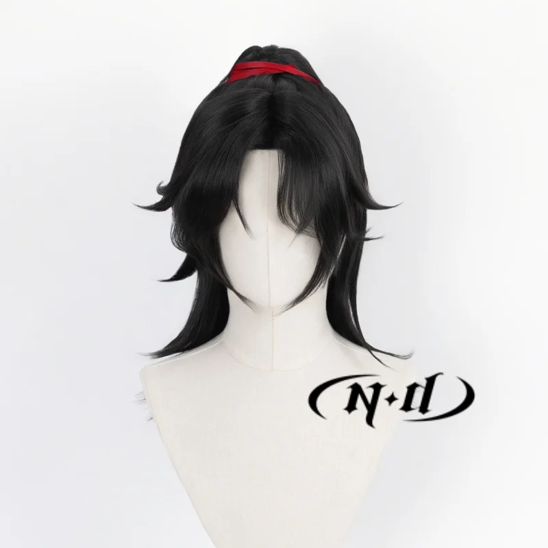 ND Protagonist Cosplay Wigs Hairpiece Where Winds Meet Game Cosplay Hair Wigs for Costume Theme Party Heat Resistant Synthetic