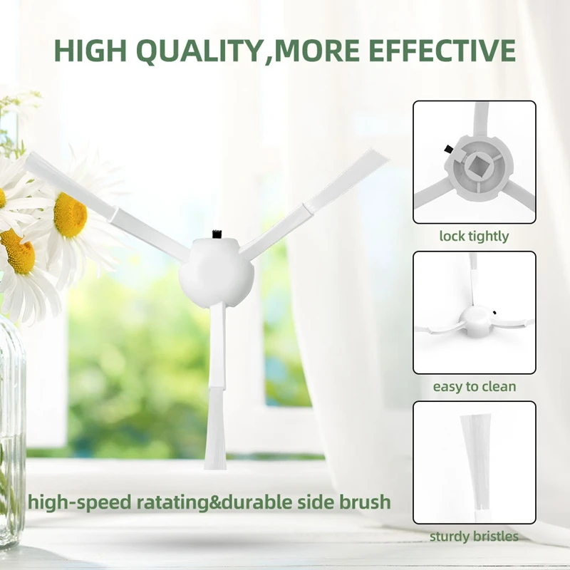 ●For Robot Vacuum Mop 2C Cleaner XMSTJQR2C Replacement Spare Parts Accessories Main Brush Side Brush Mop Rag-ABFB view 5
